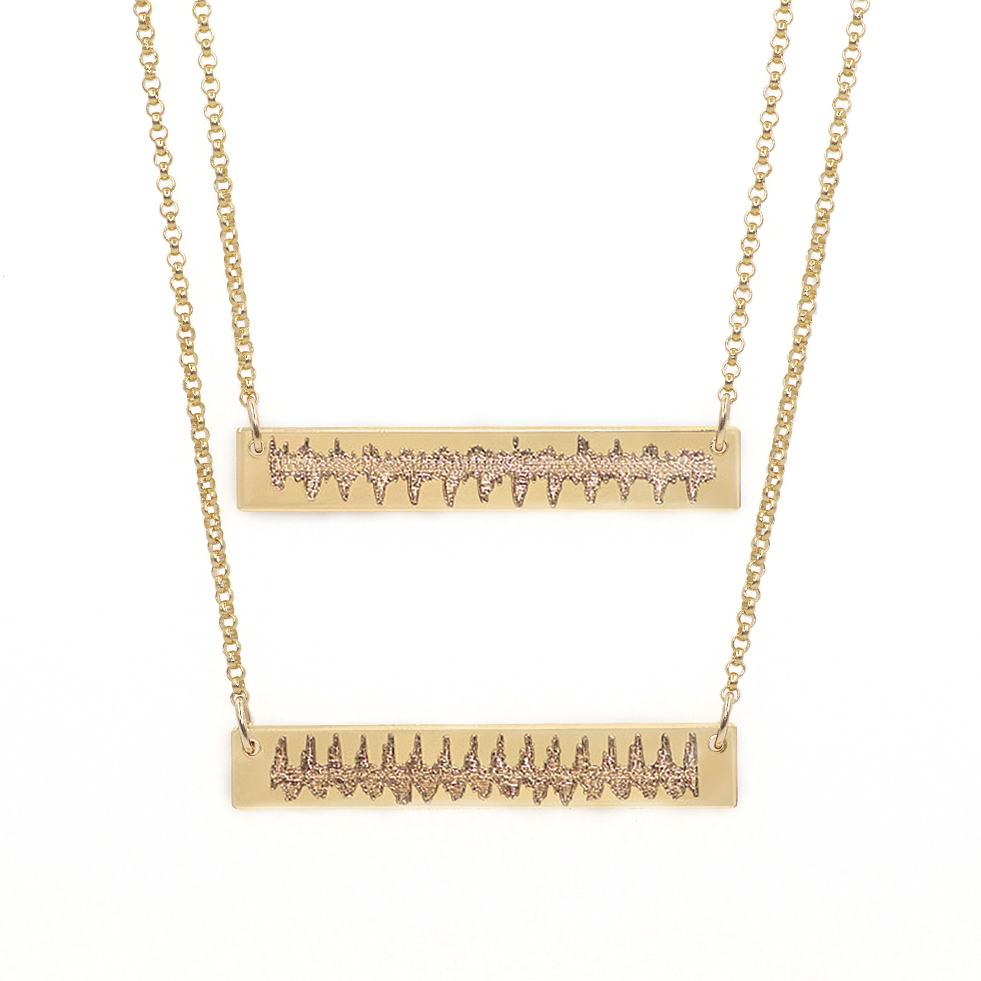 Double-Heartbeat-Bar-Necklace-Yellow-Gold