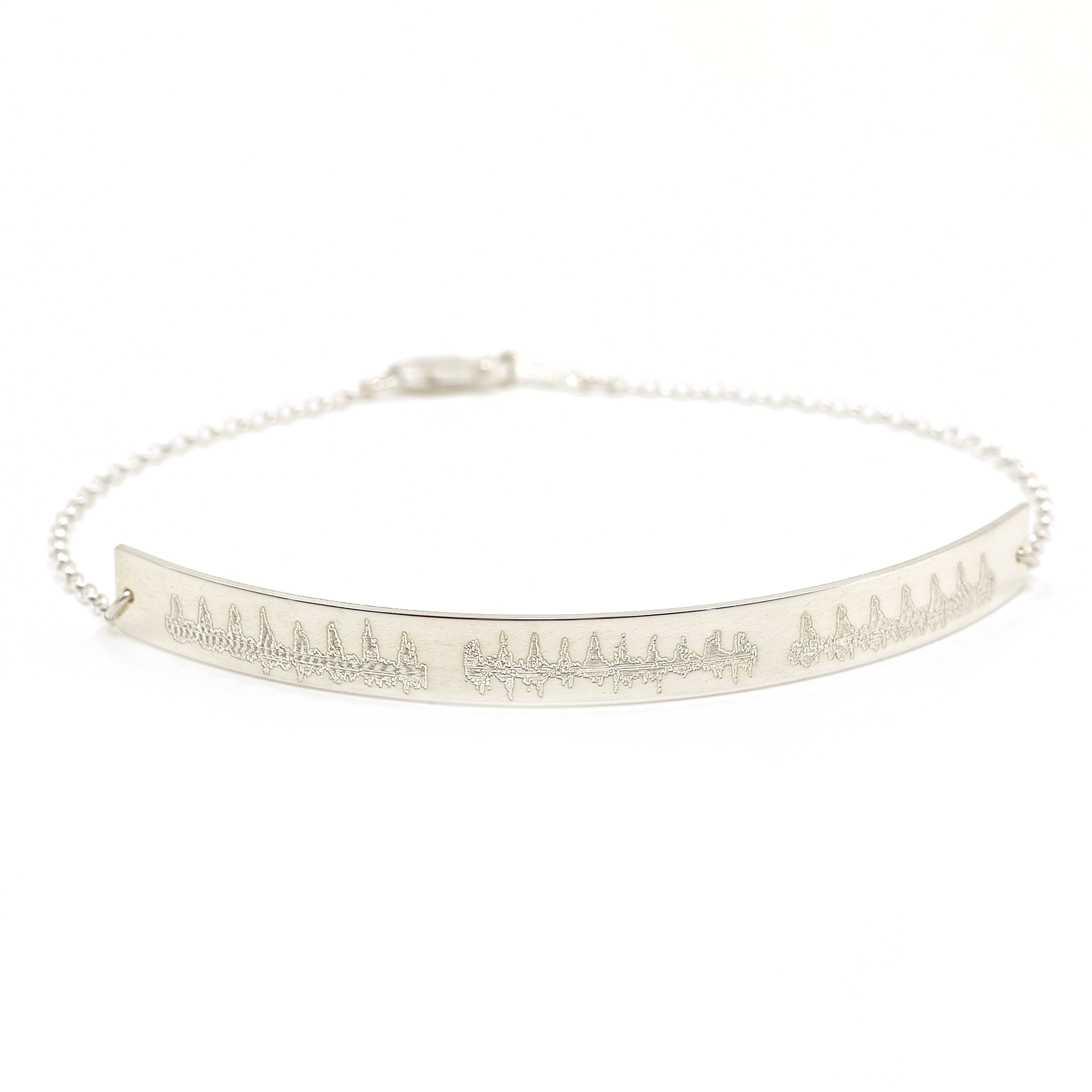 Heartbeat-Bar-Bracelet-Silver