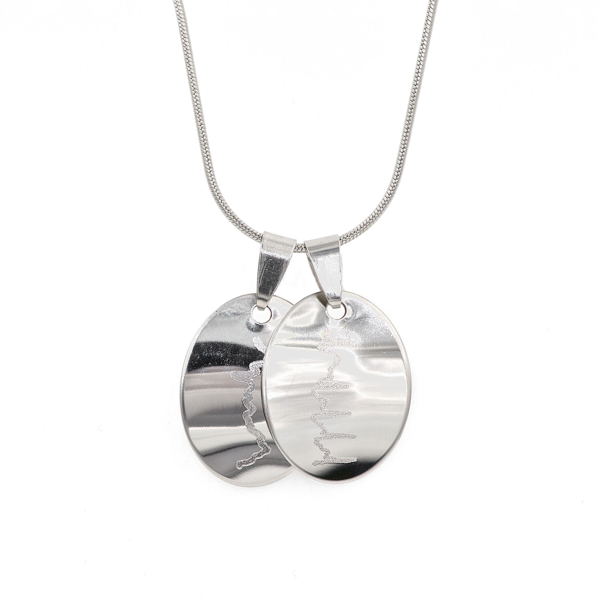 Heartbeat-Charm-Necklace-Double-Oval
