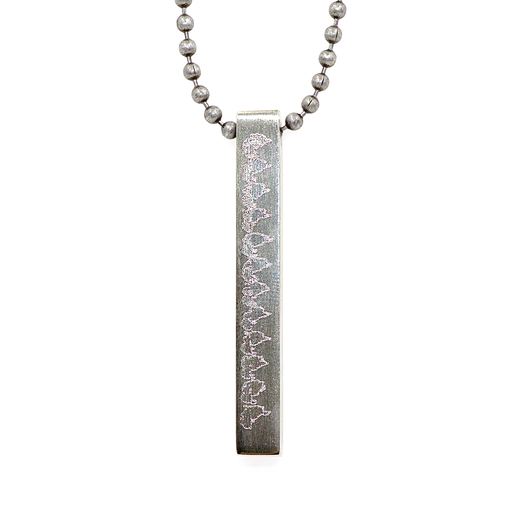 Heartbeat-Four-Sided-Pendant-Necklace-Front