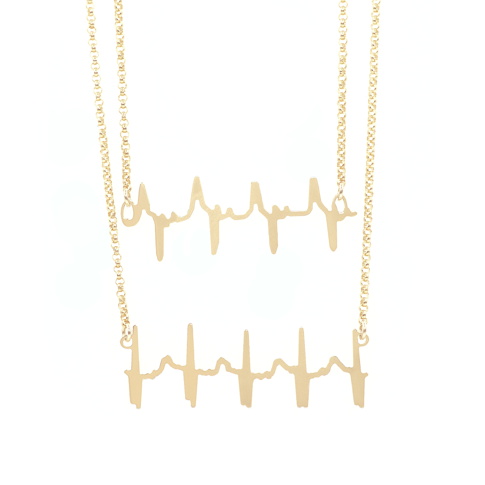 Original-Double-Heartbeat-Necklace-Yellow-Gold